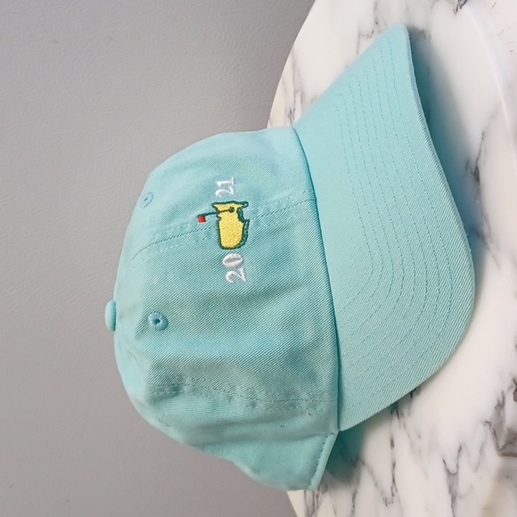 Masters 2021 Official Cap Aqua/Mint Masters Tournament Golf Hat American Needle